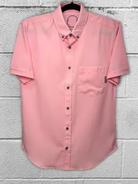 ESSENTIAL CANDY PINK BUTTON UP