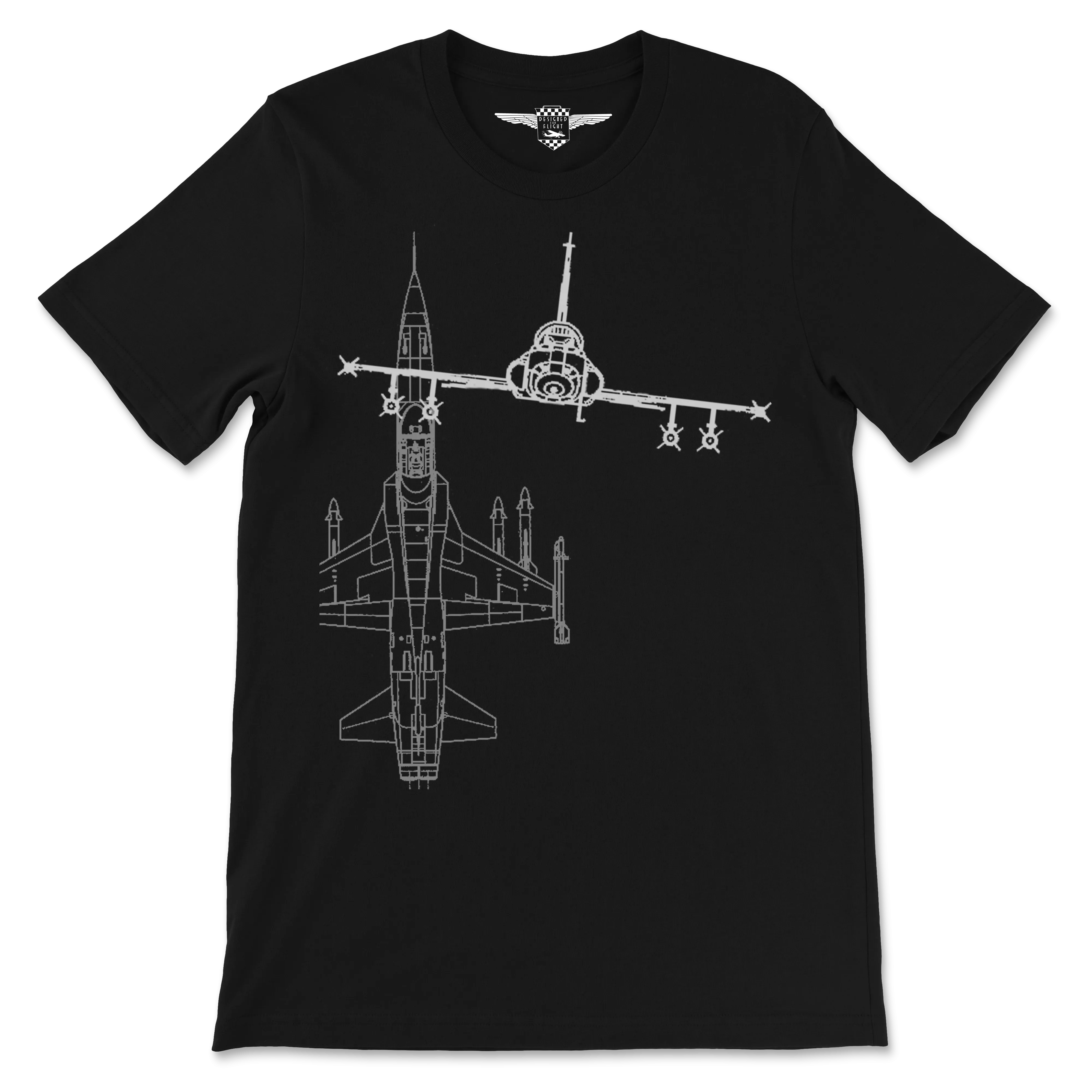 F-5 Freedom Fighter Line Art Tee