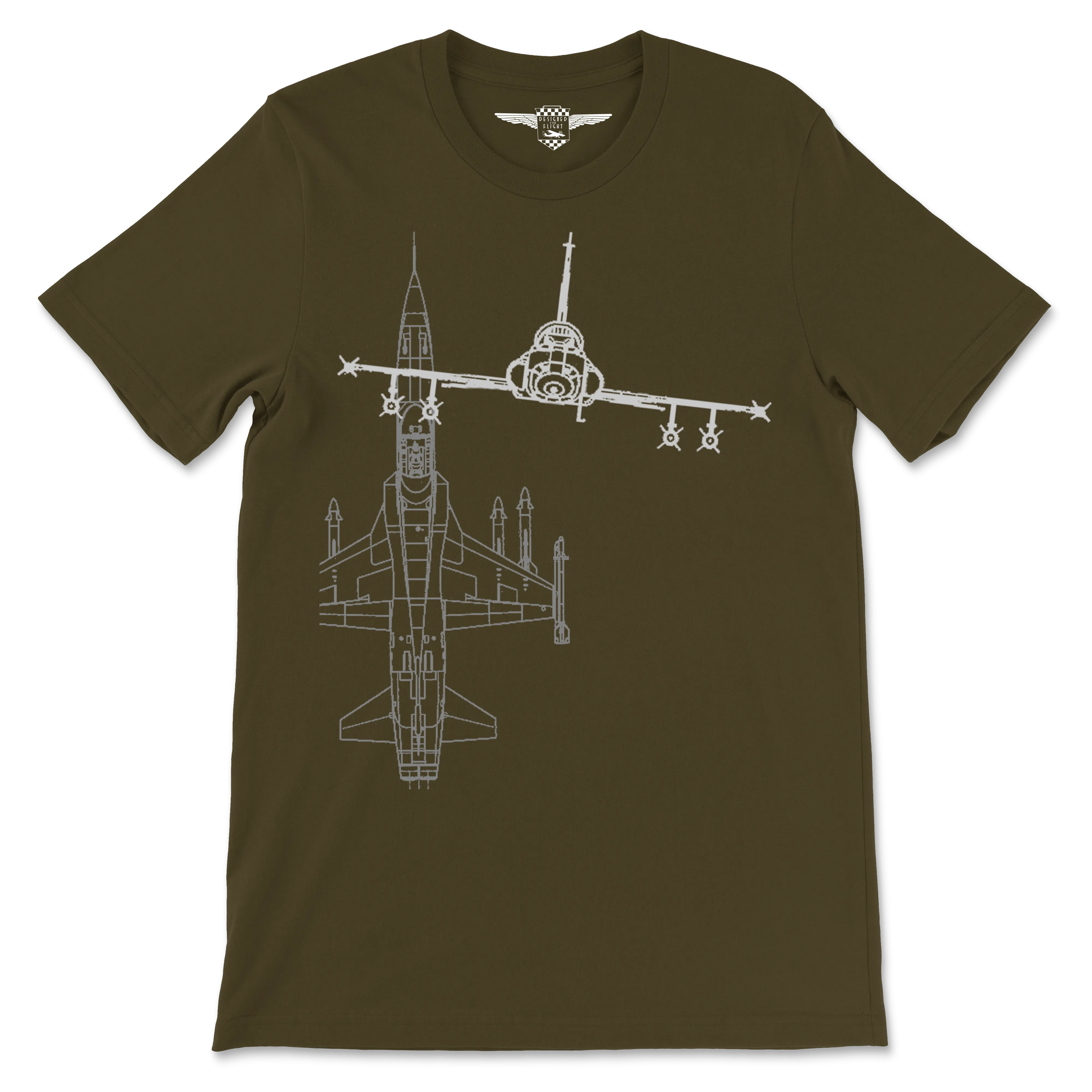 F-5 Freedom Fighter Line Art Tee