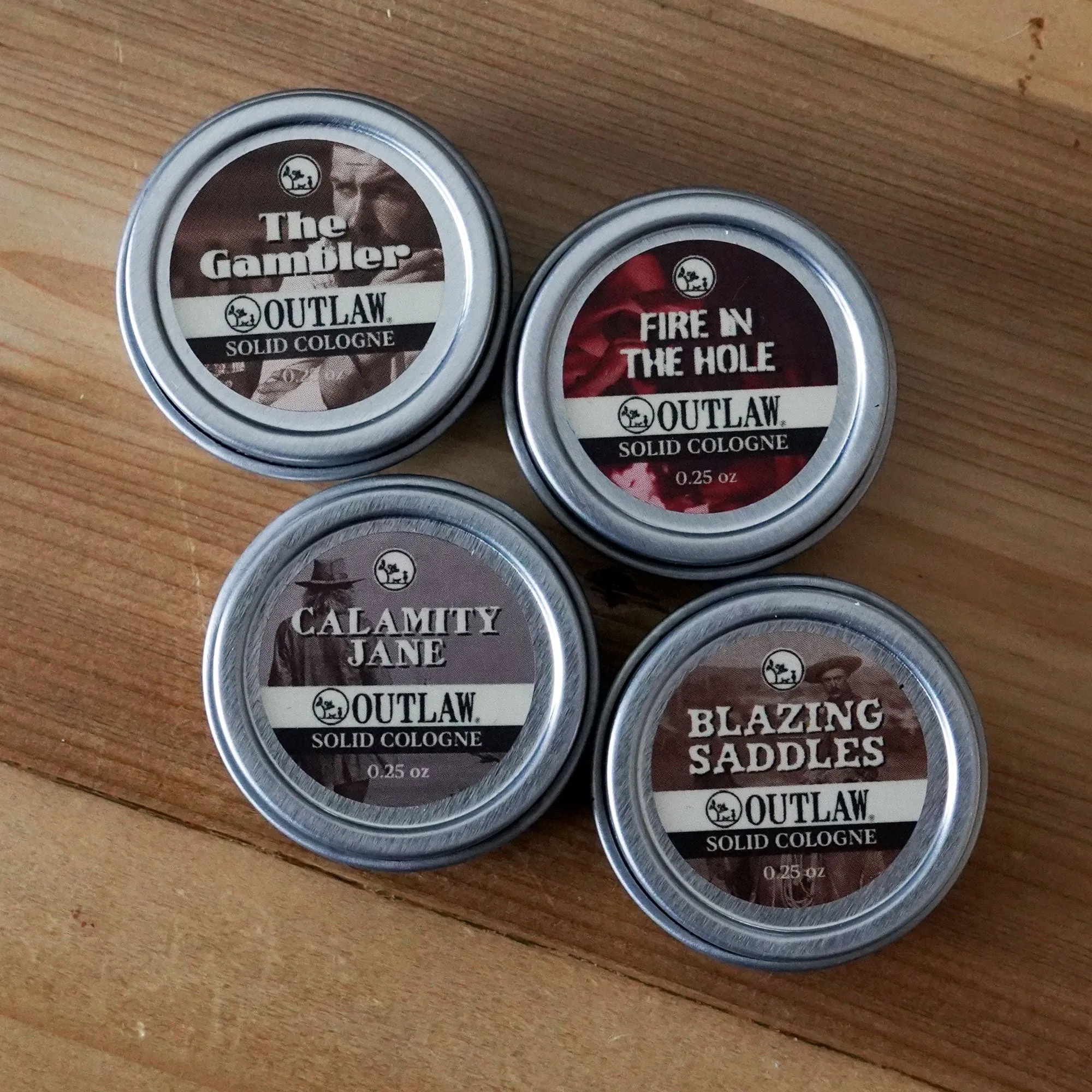 Fire in the Hole Campfire Solid Cologne Sample