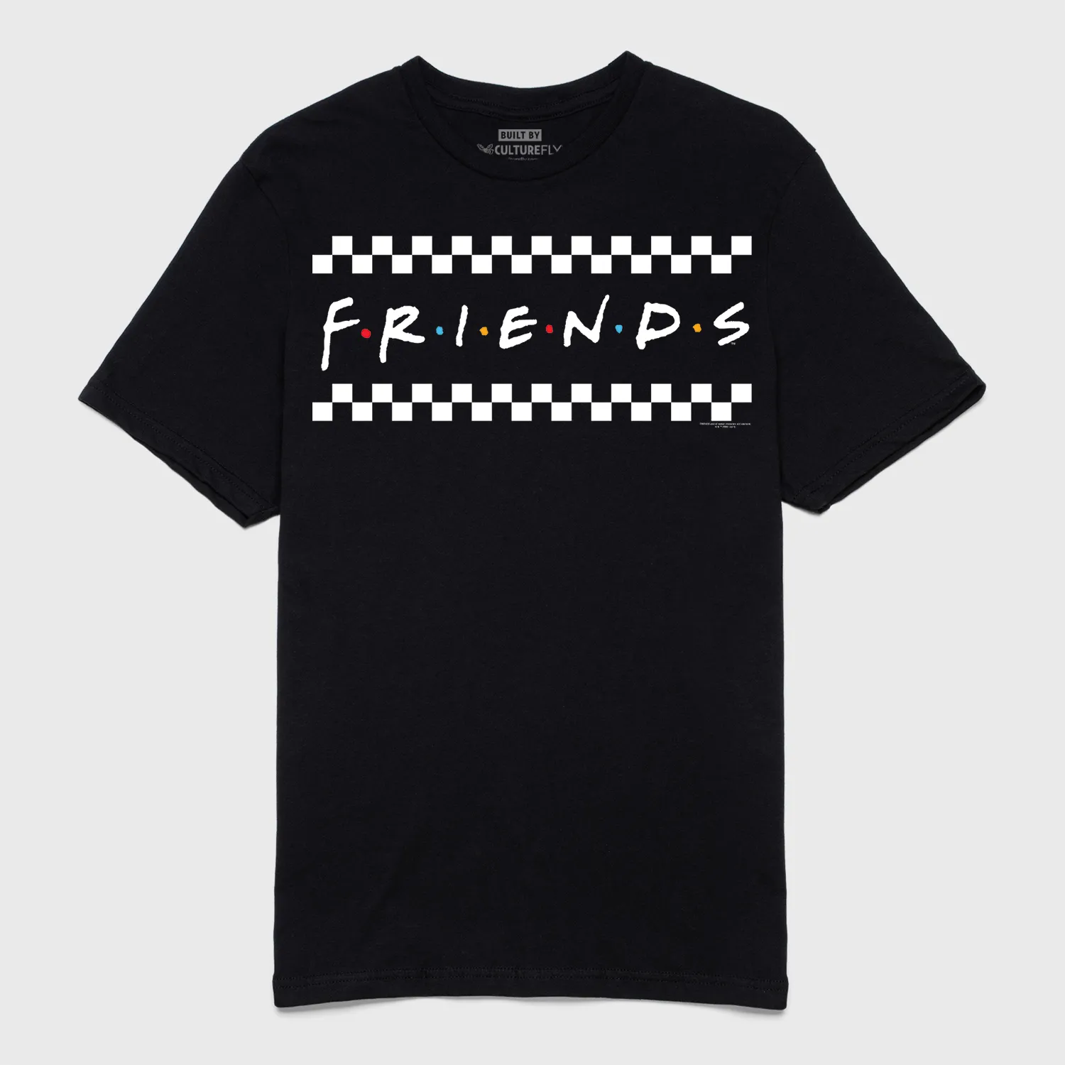 Friends - Checkered Logo Unisex Tee