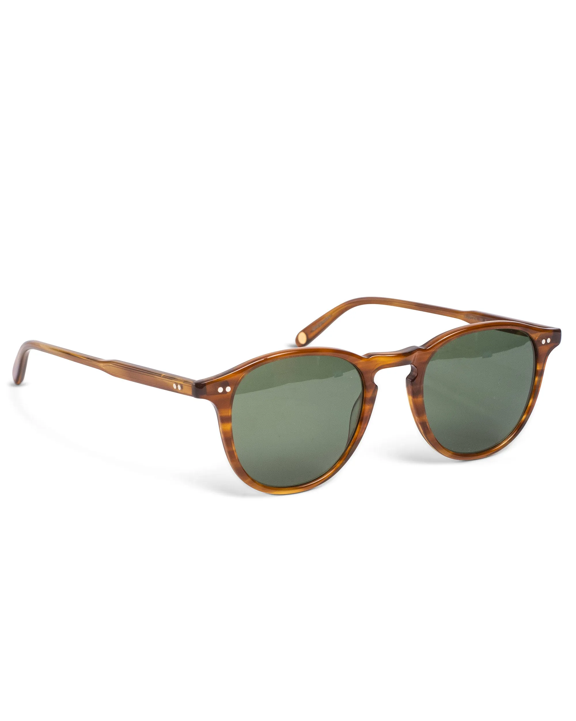 Garrett Leight Hampton Sun Demi Blonde/G15 Polarized