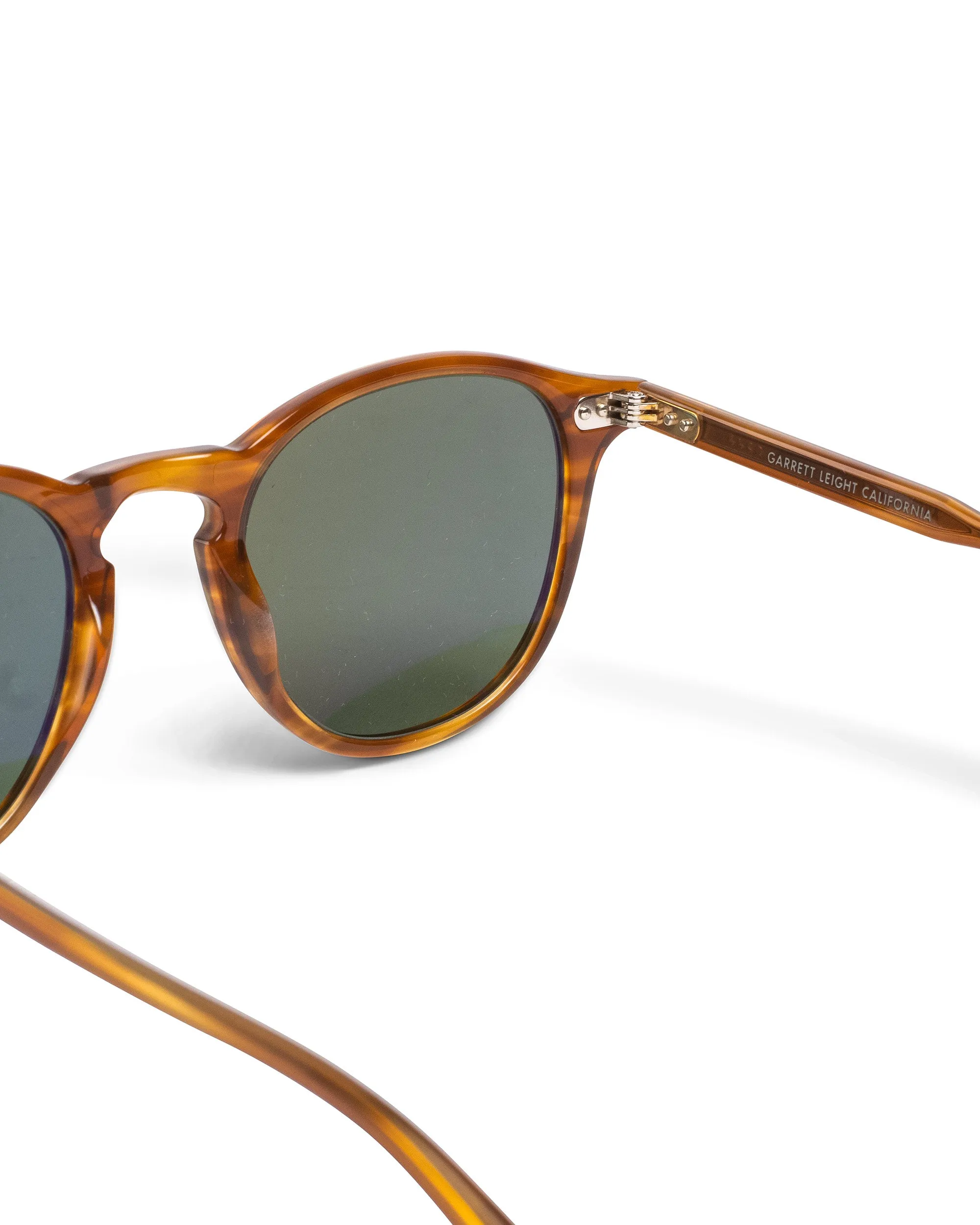 Garrett Leight Hampton Sun Demi Blonde/G15 Polarized