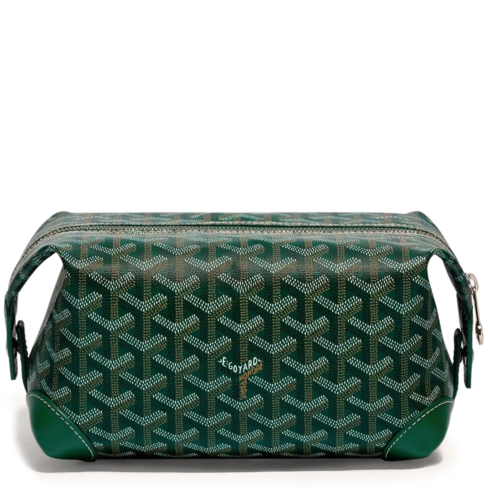 Goyard Bowling 25 Green Toiletry Bag