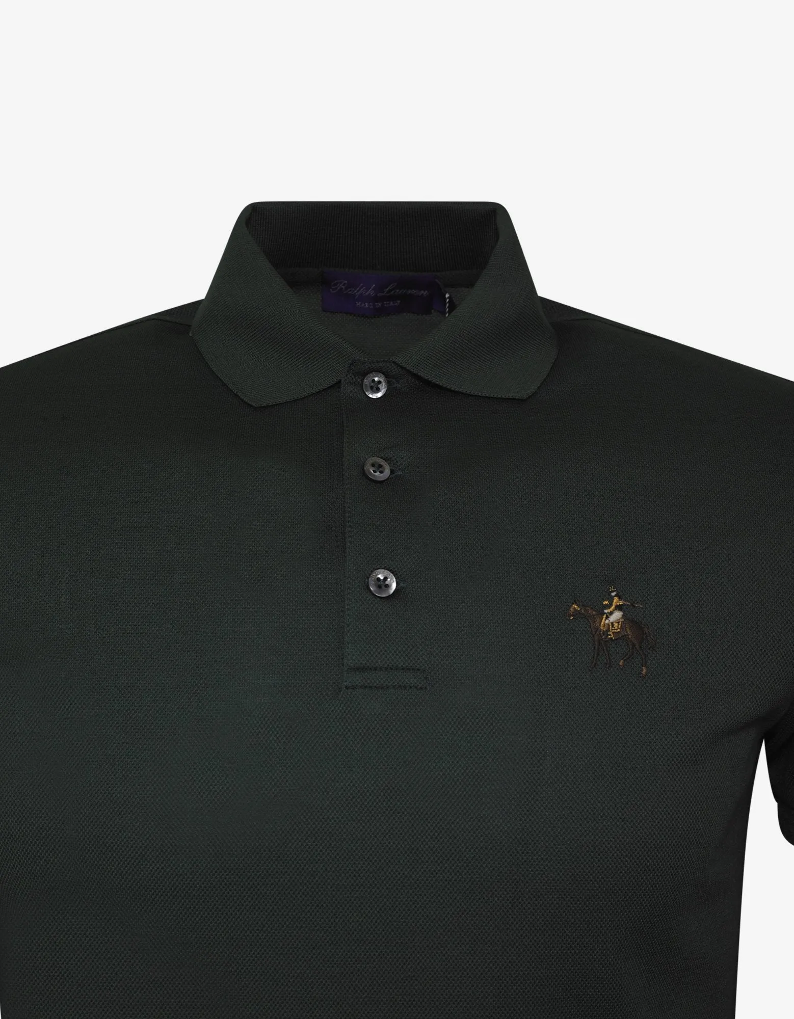 Green Pony Embroidery Polo T-Shirt -