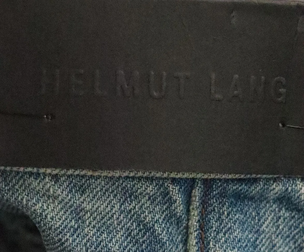 Helmut Lang Denim Mini Skirt sz 0