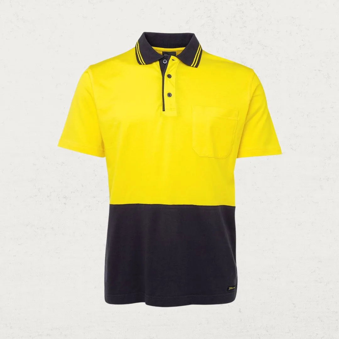 Hi Vis Cotton Polo Shirt