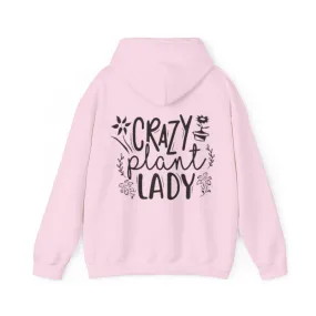 Hooded Sweatshirt | Crazy plant lady