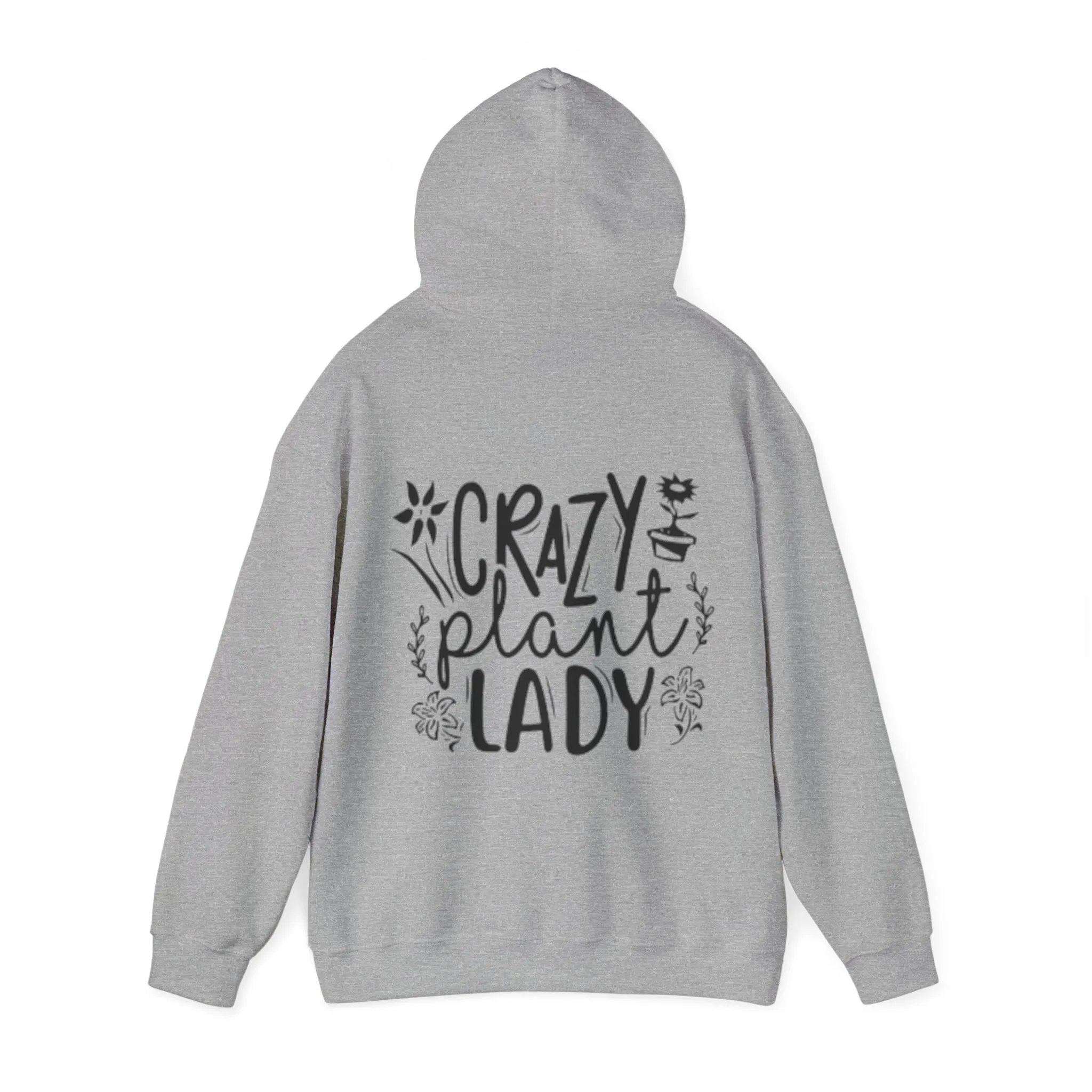 Hooded Sweatshirt | Crazy plant lady