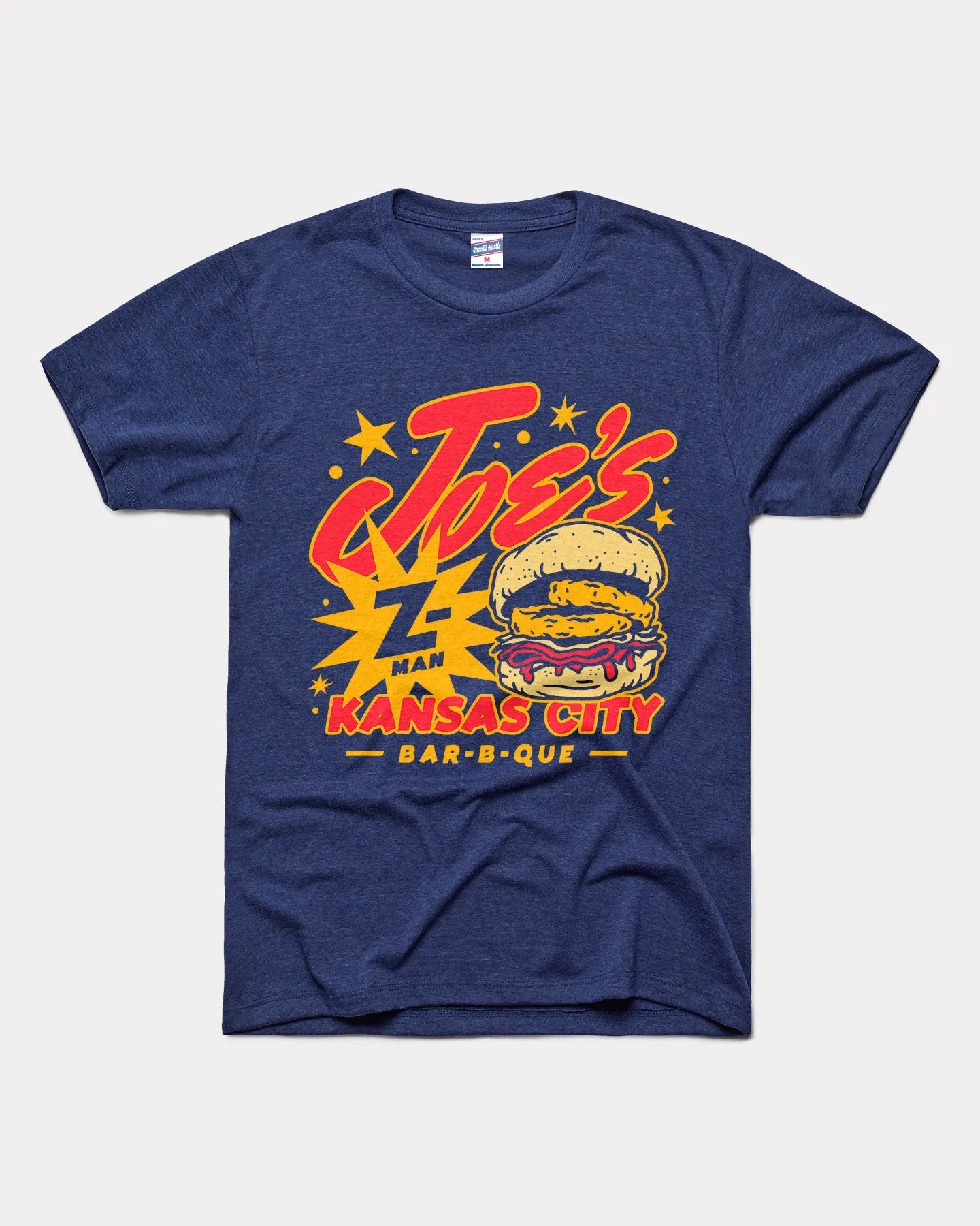 Joe's KC Bar-B-Que Z Man Navy T-Shirt