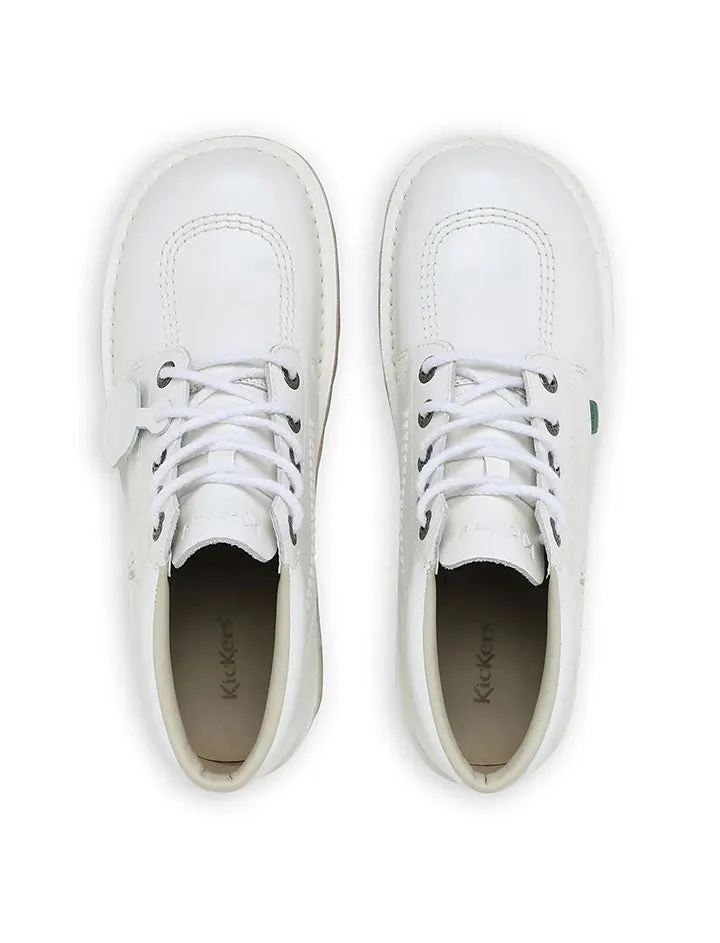 Kickers Kick Hi White Leather