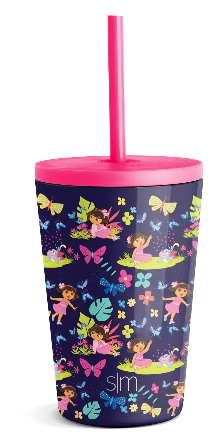 Kids Classic Tumbler with Lid and Silicone Straw