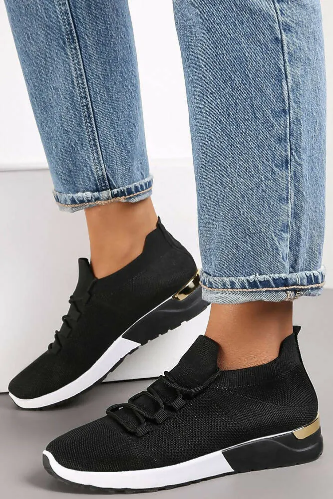 Lace Fastening Mesh net Jogging Trainers