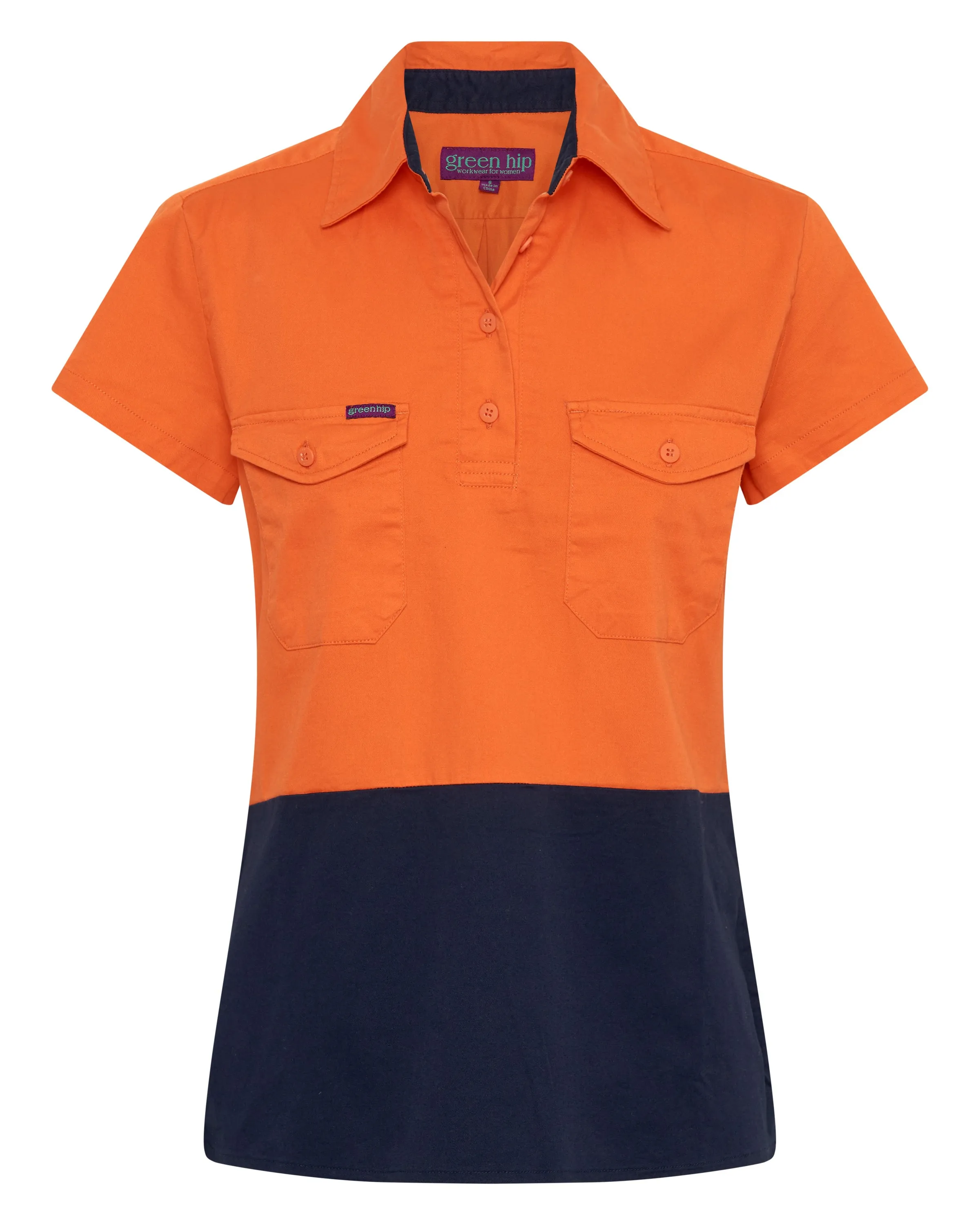 Light Weight Shirt Short Sleeve HiVis 'The Sunrise All-Rounder'