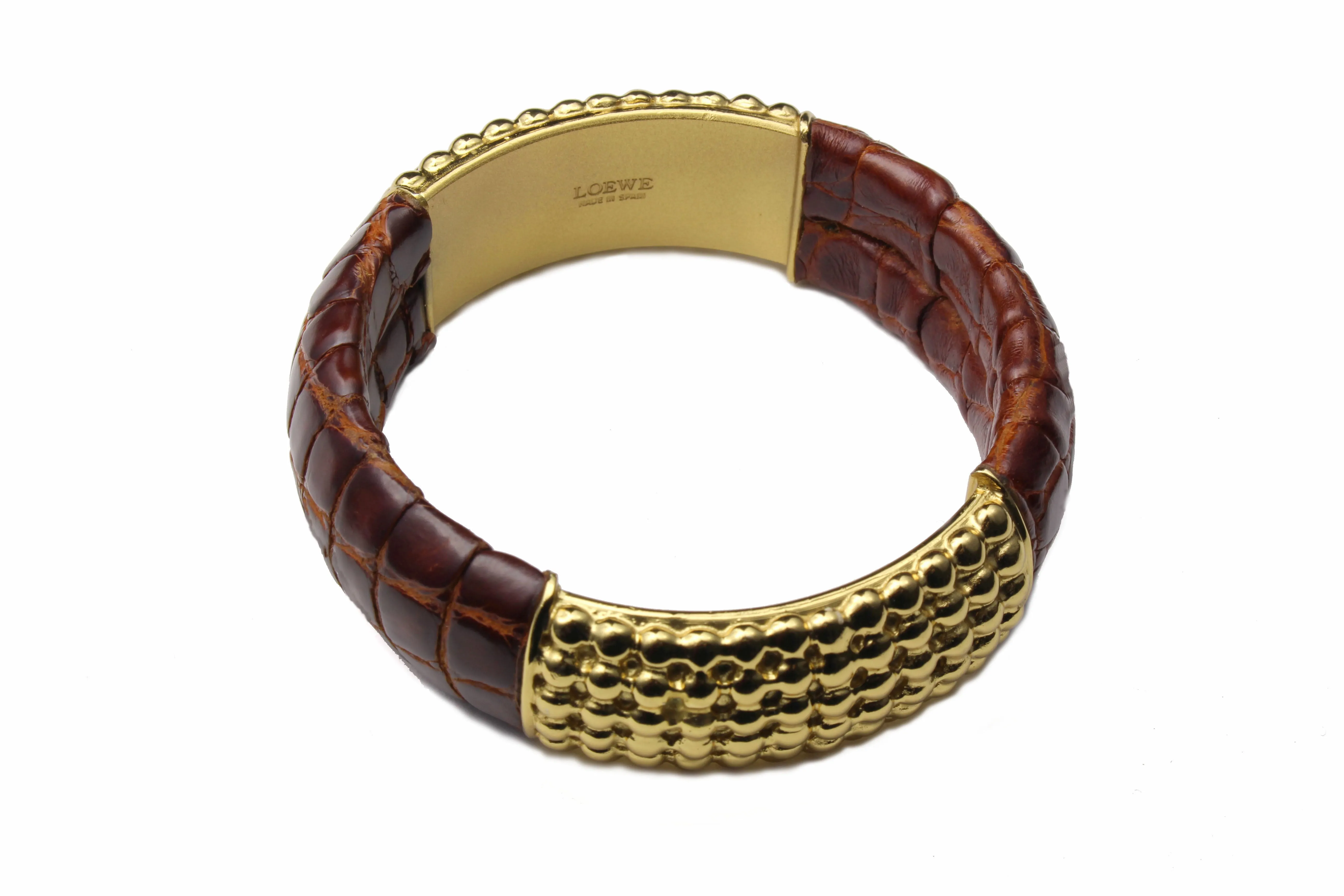 LOEWE crocodile bracelet