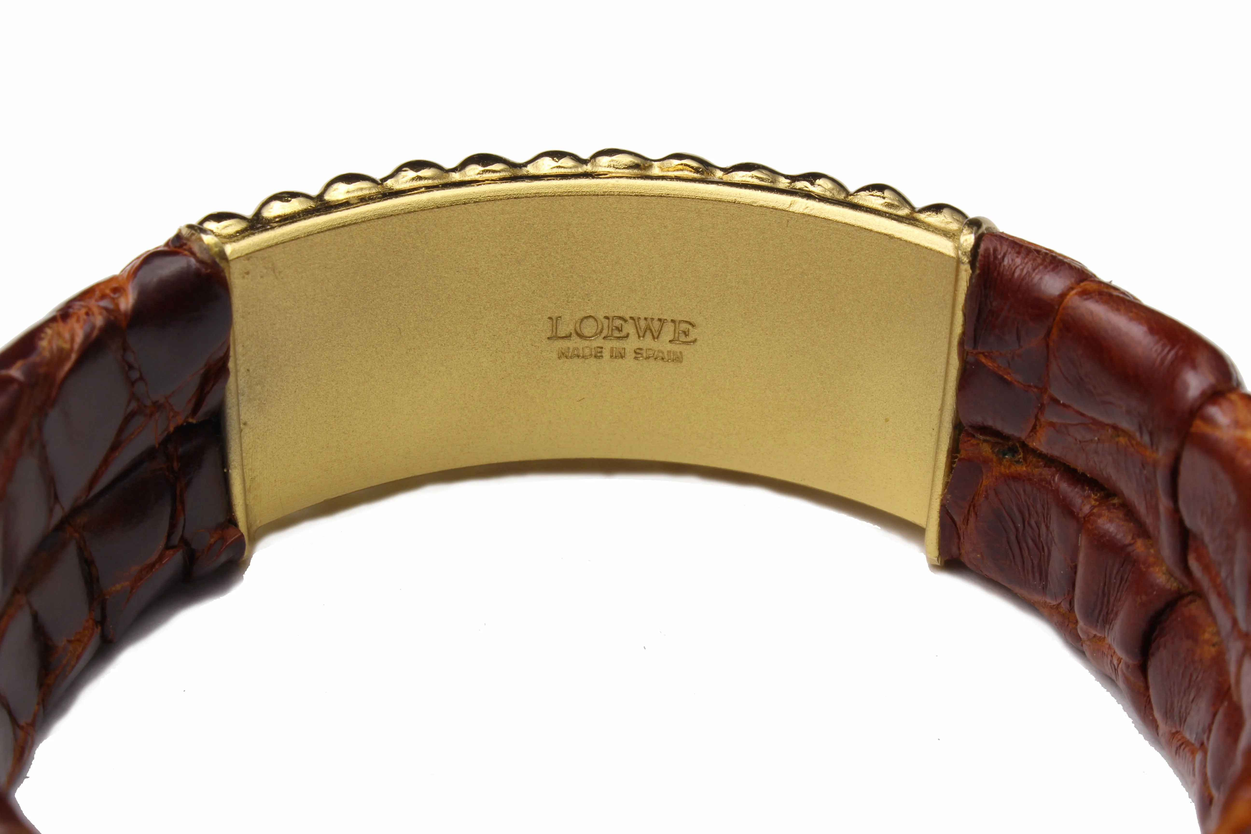 LOEWE crocodile bracelet