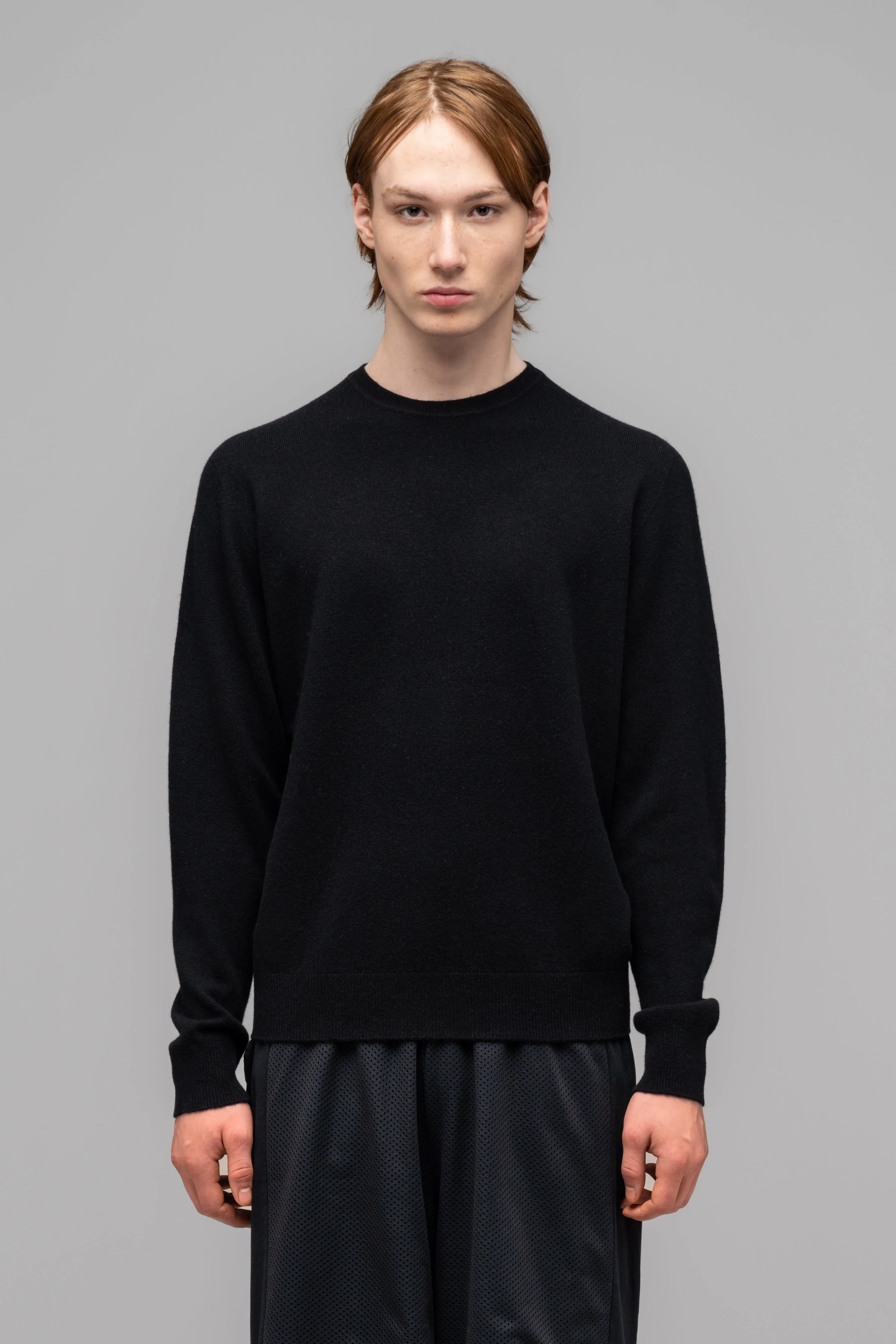 LOGO CASHMERE BLEND SWEATER