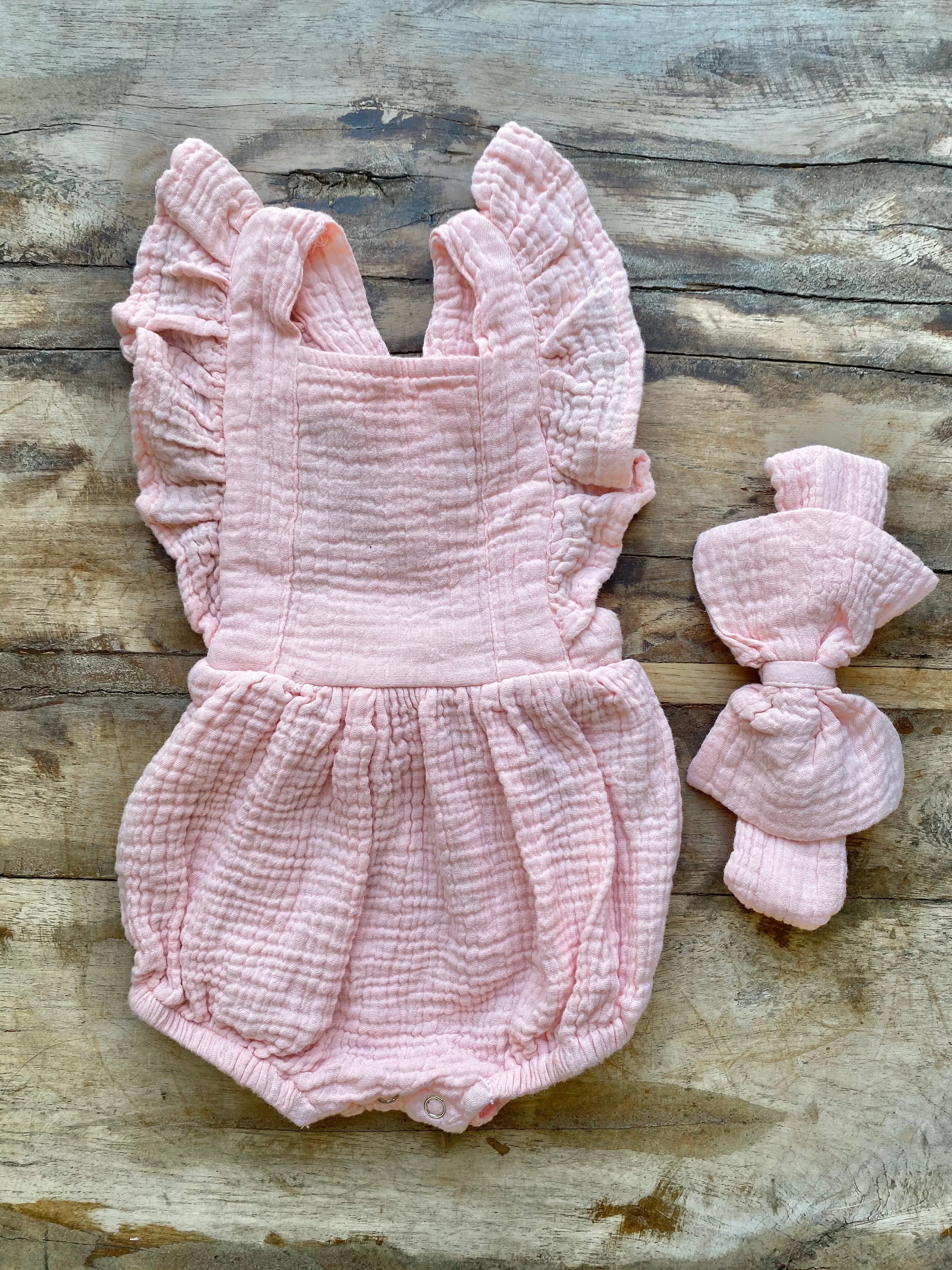 Lullaby Baby Romper Set