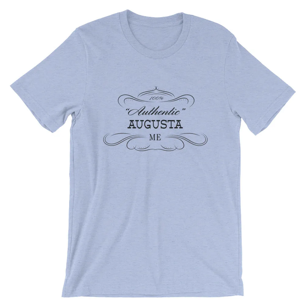 Maine - Augusta ME - Short-Sleeve Unisex T-Shirt - "Authentic"