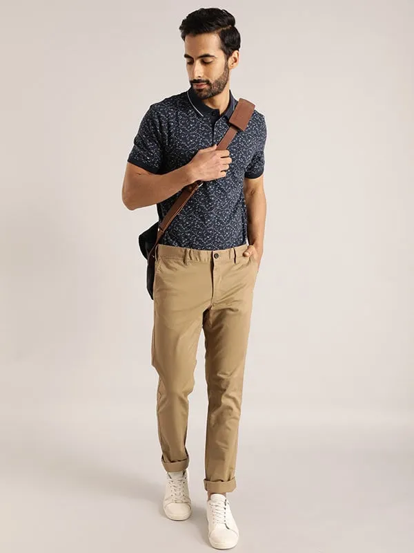 Men Brooklyn Fit Cotton Stretch Trouser