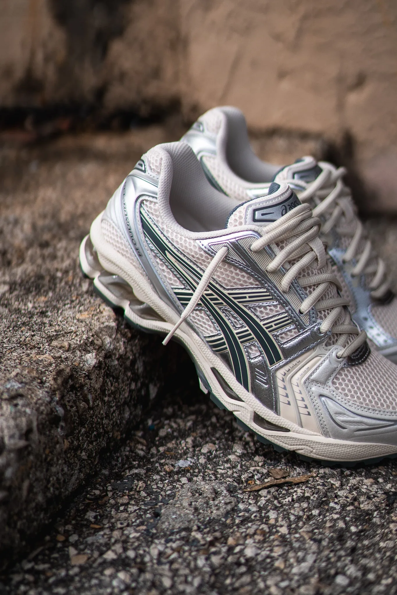 Mens Asics Gel-Kayano 14 (Birch/Dark Pewter)