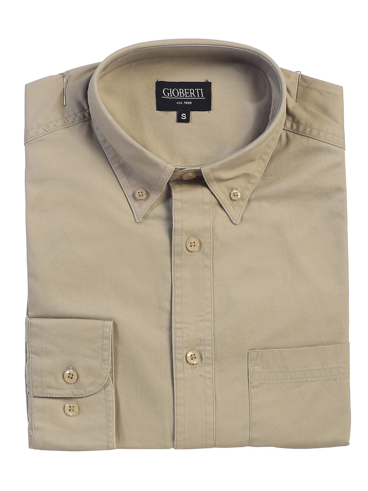 Men's Casual Twill Shirt