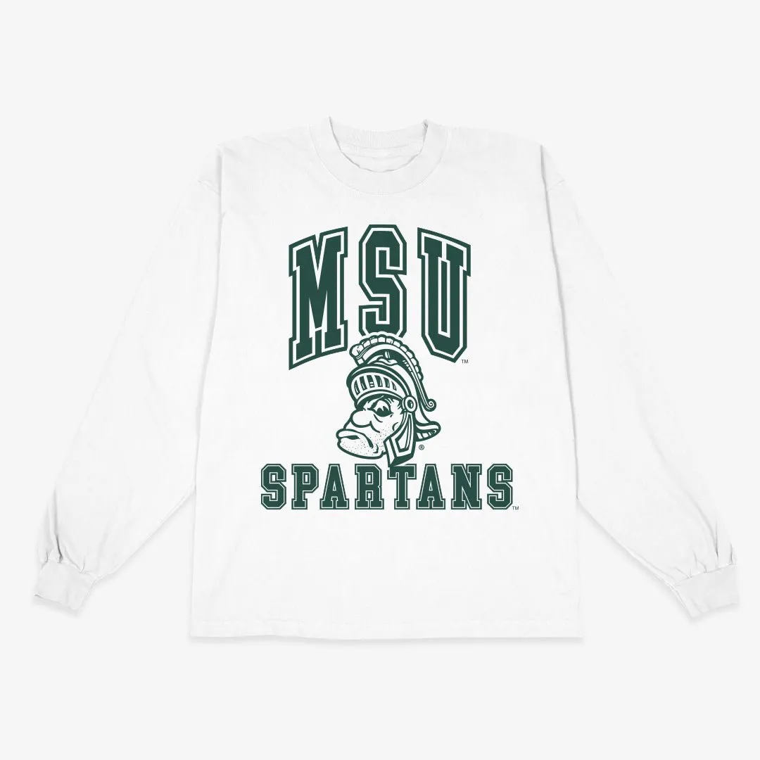 Michigan State Spartans Big Logo L/S Tee