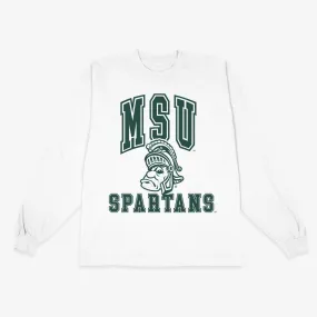 Michigan State Spartans Big Logo L/S Tee