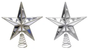 Mirror Glitter Star Topper 2 Asst (30.5cm)