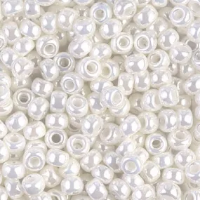 Miyuki Boncuk, MiyukiRoundBeads 6/0- 0591 Ivory Pearl Ceylon