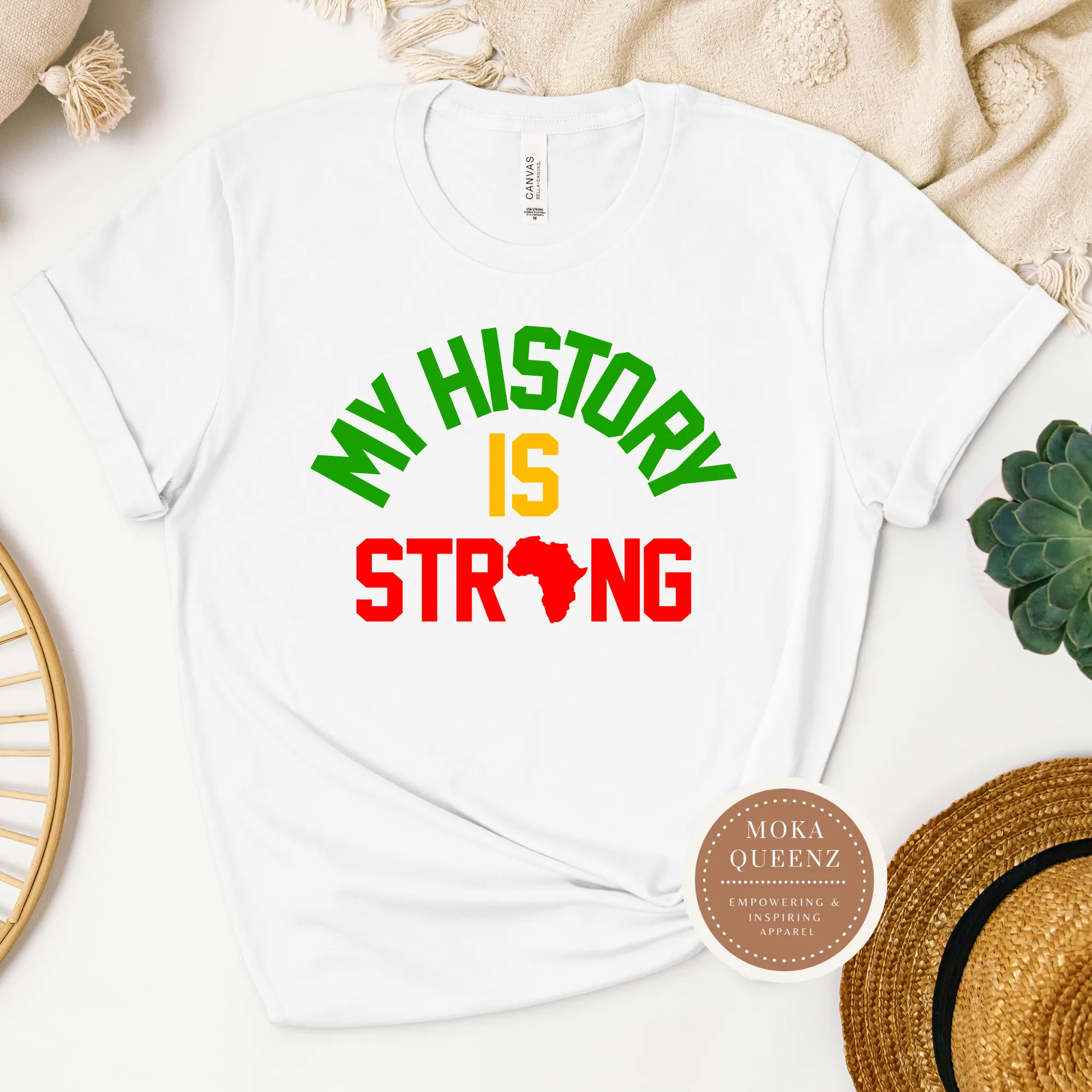 My History is Strong T Shirt