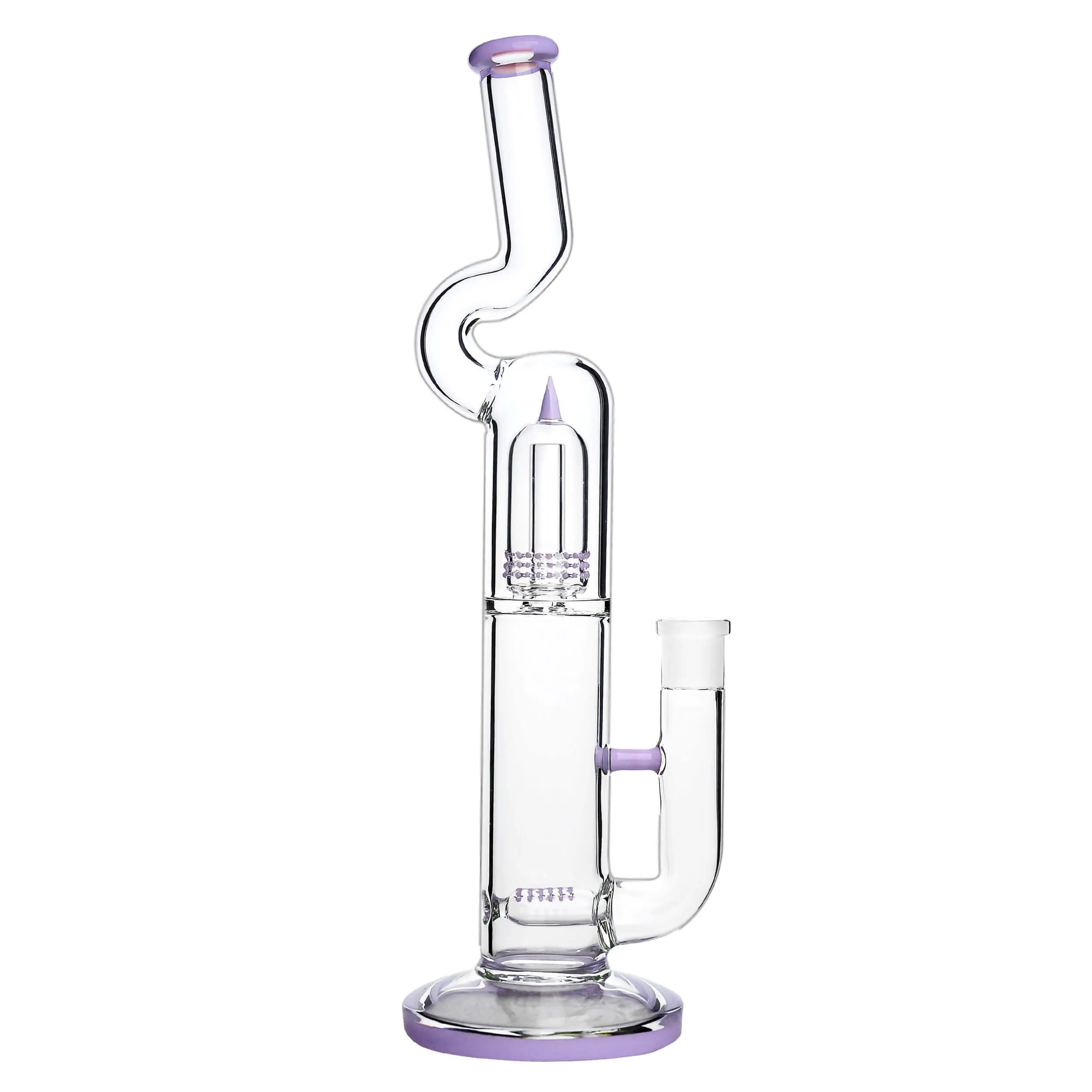 Natty Neck Water Pipe Stemline Perc