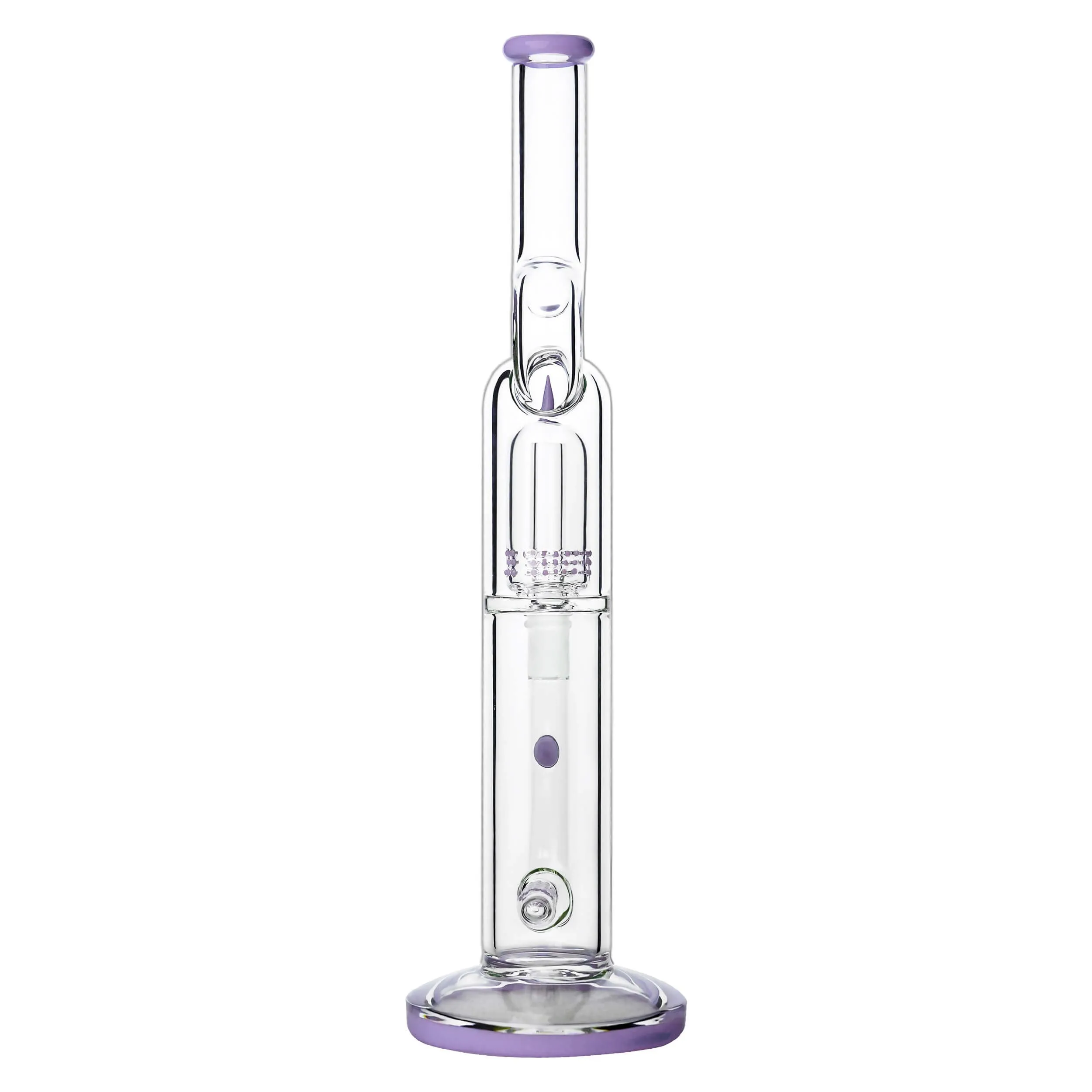 Natty Neck Water Pipe Stemline Perc