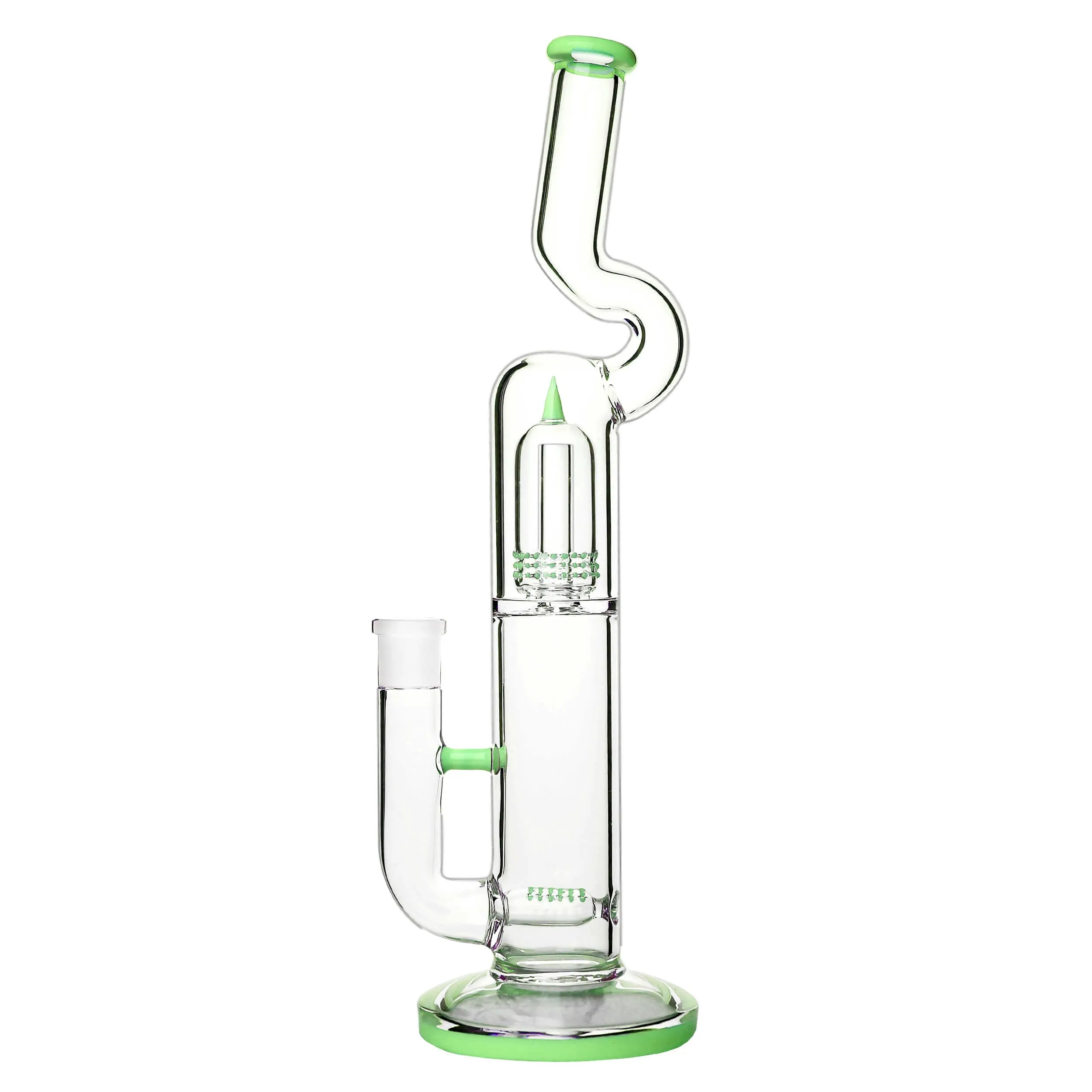 Natty Neck Water Pipe Stemline Perc