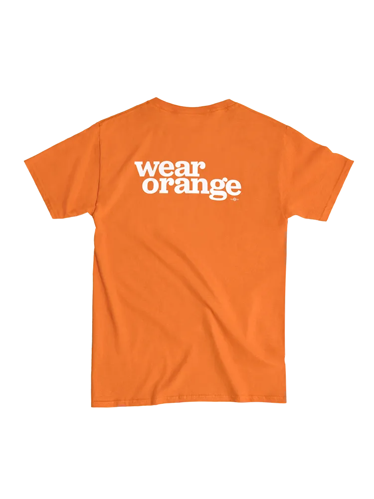 Ni Uno Más Wear Orange Tee