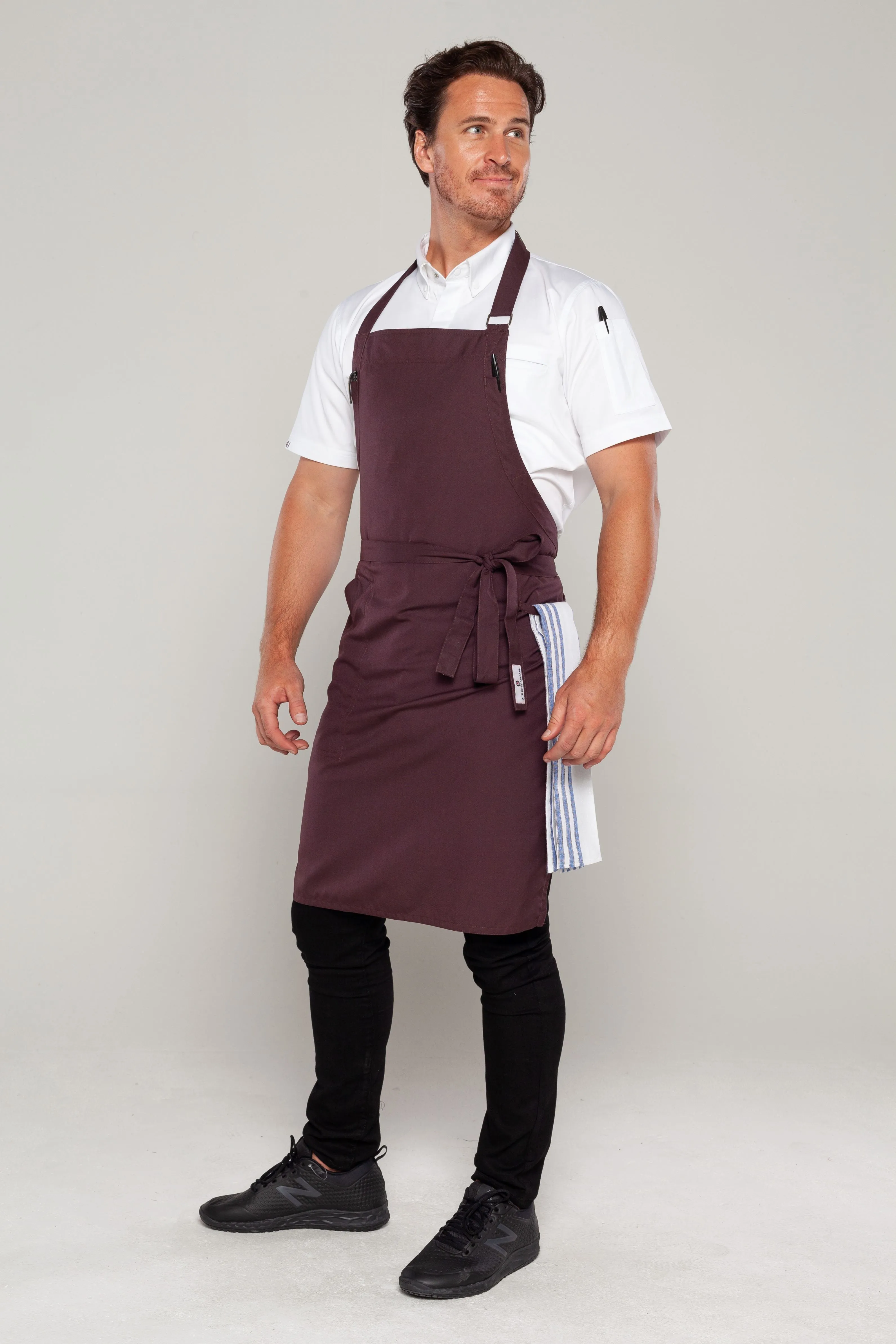 Niche Plum Bib Chef Apron one size