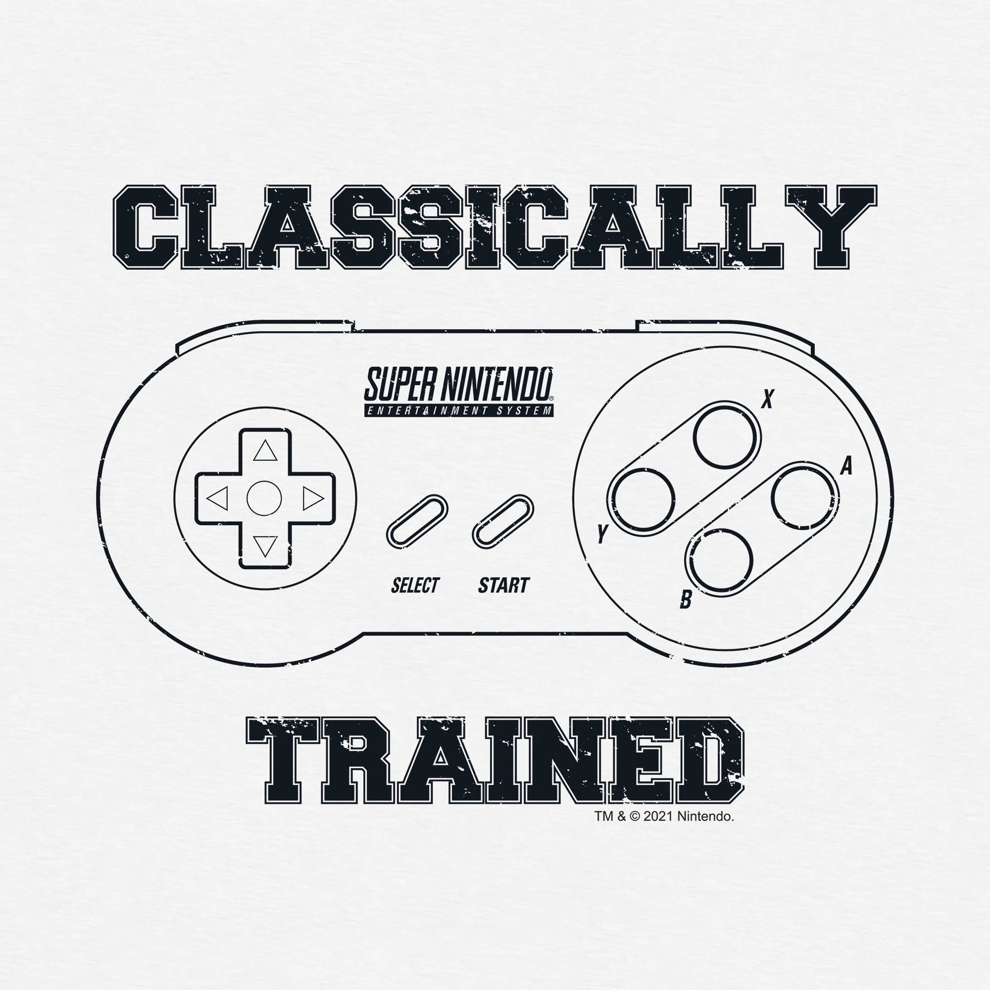 Nintendo - Super Nintendo Classically Trained Tee