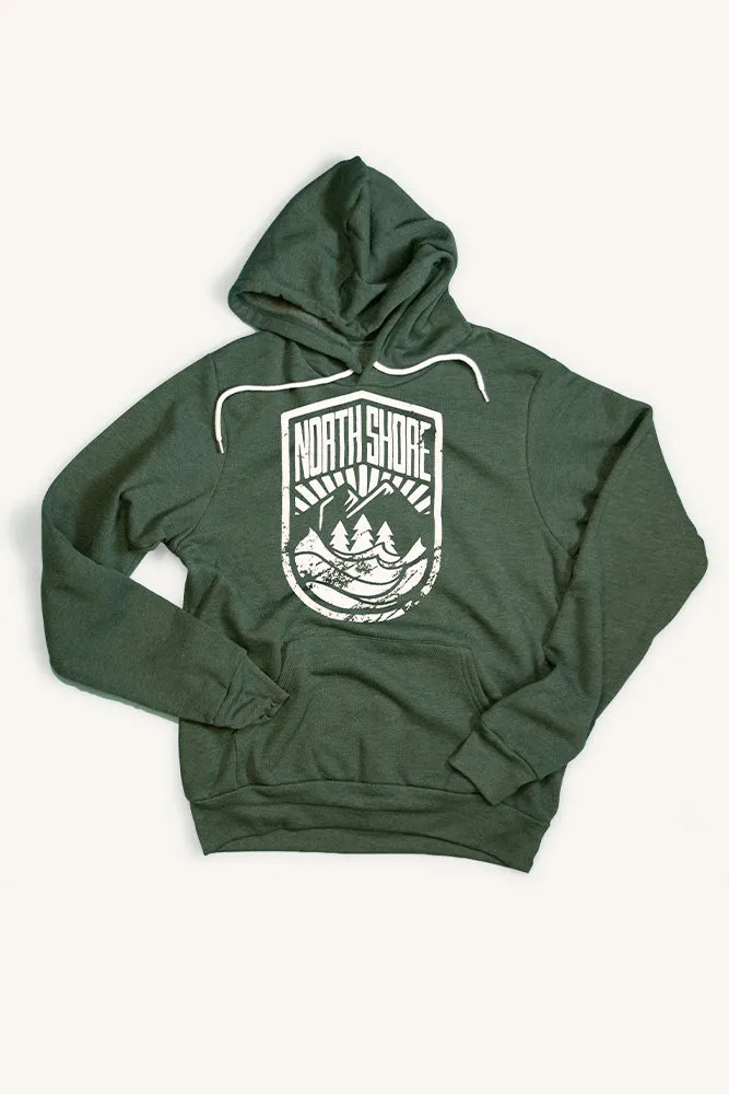 North Shore Crest Hoodie (Unisex)