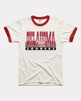 Oklahoma Sooners 70s White & Cardinal Unisex Ringer