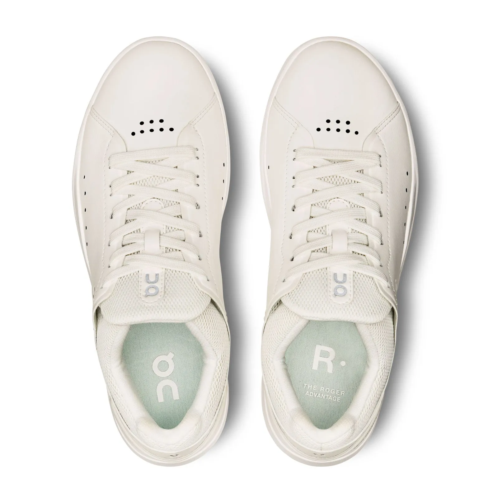 On Running The ROGER Advantage Sneaker (Men) - White/Undyed