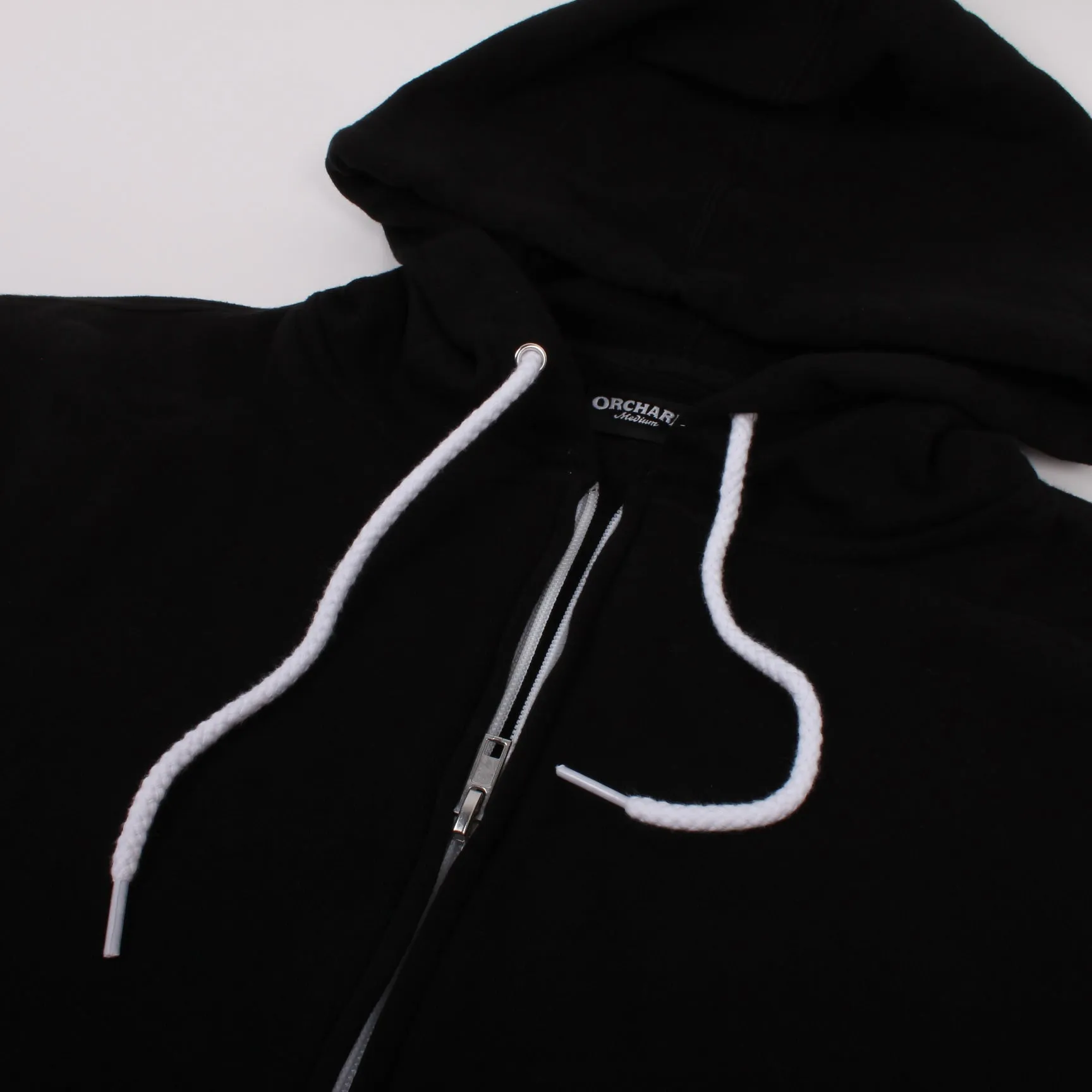 Orchard Frankie Bird Zip Hoodie Black