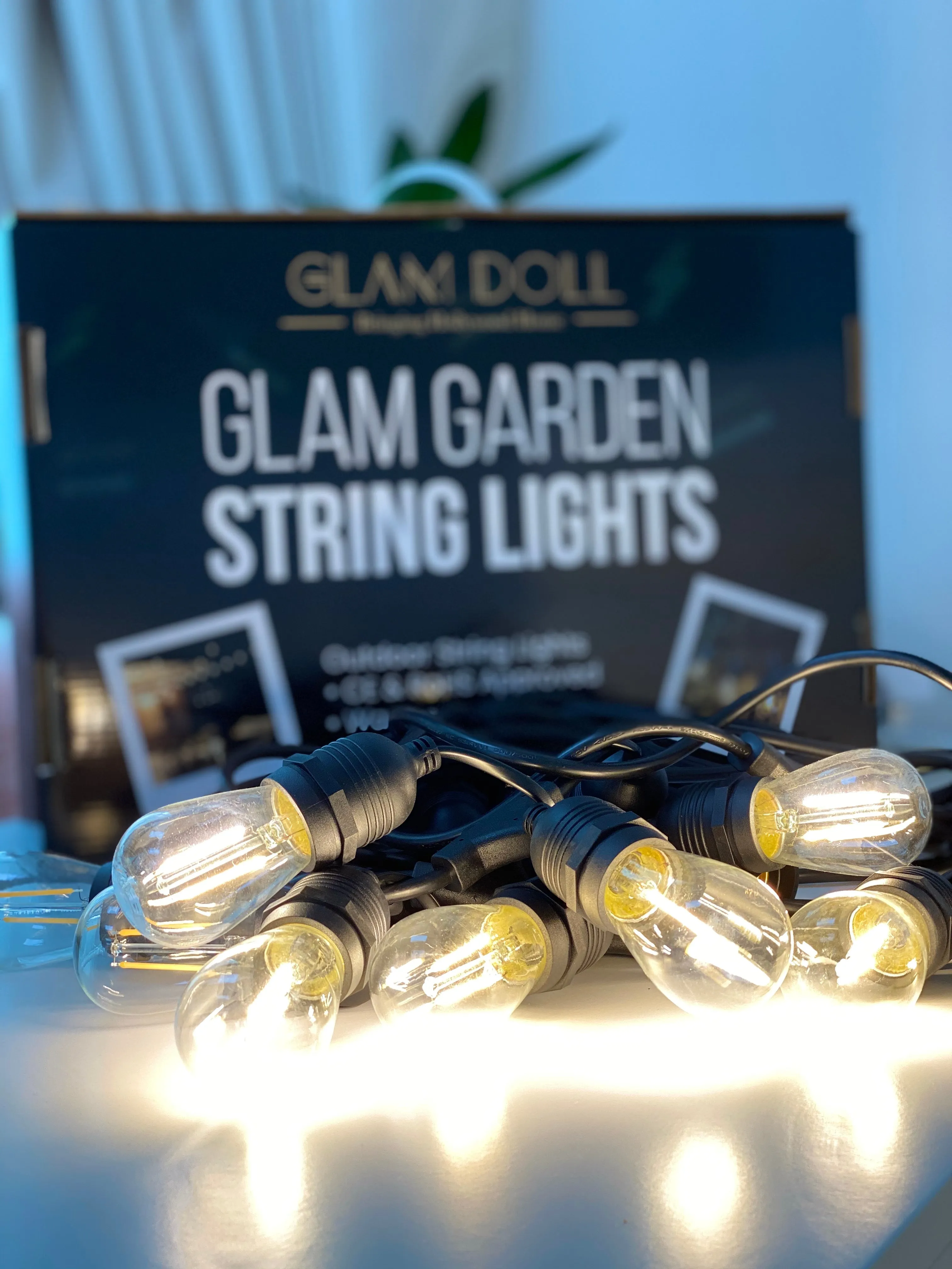 Outdoor Hanging String Lights