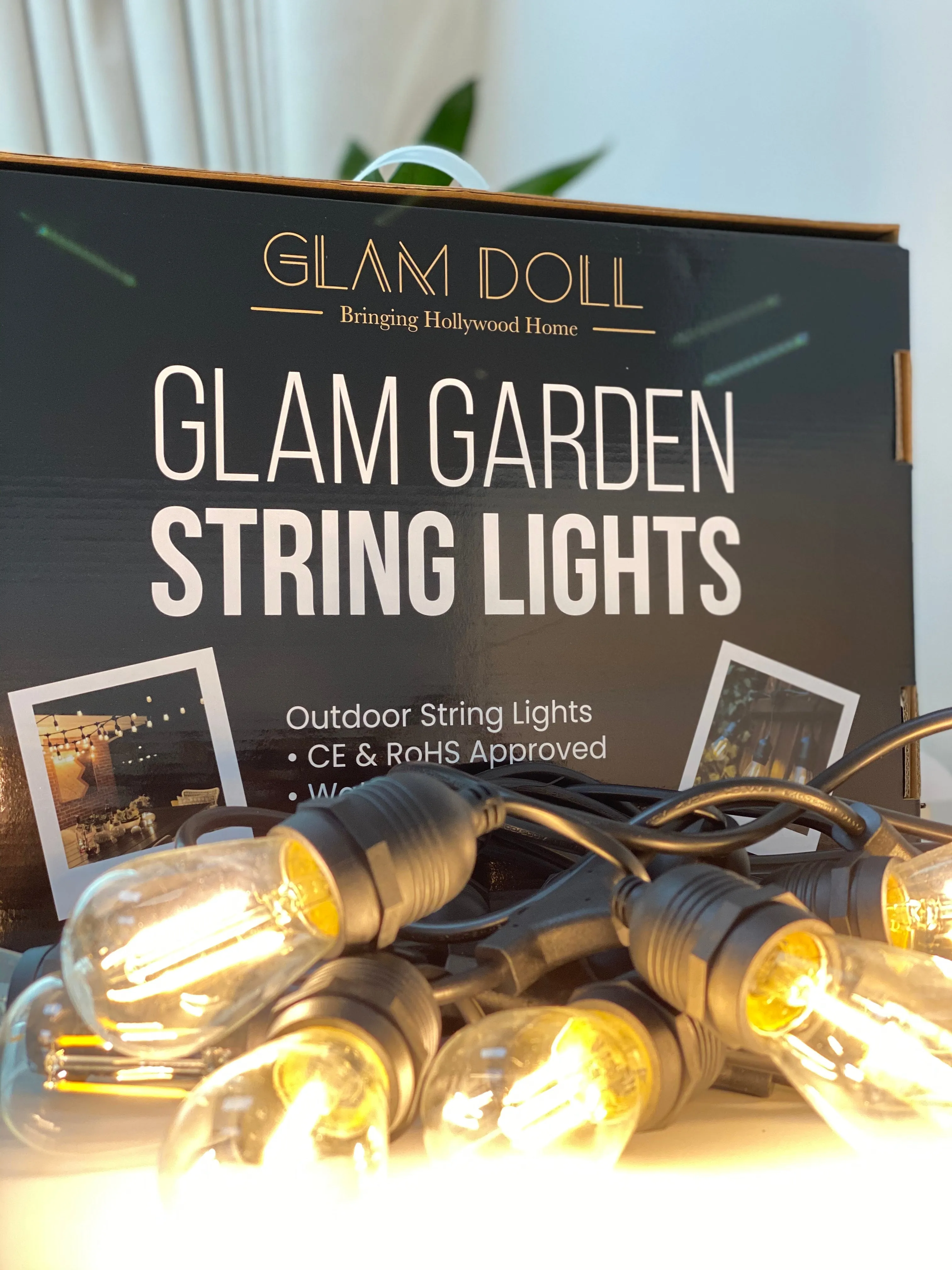 Outdoor Hanging String Lights