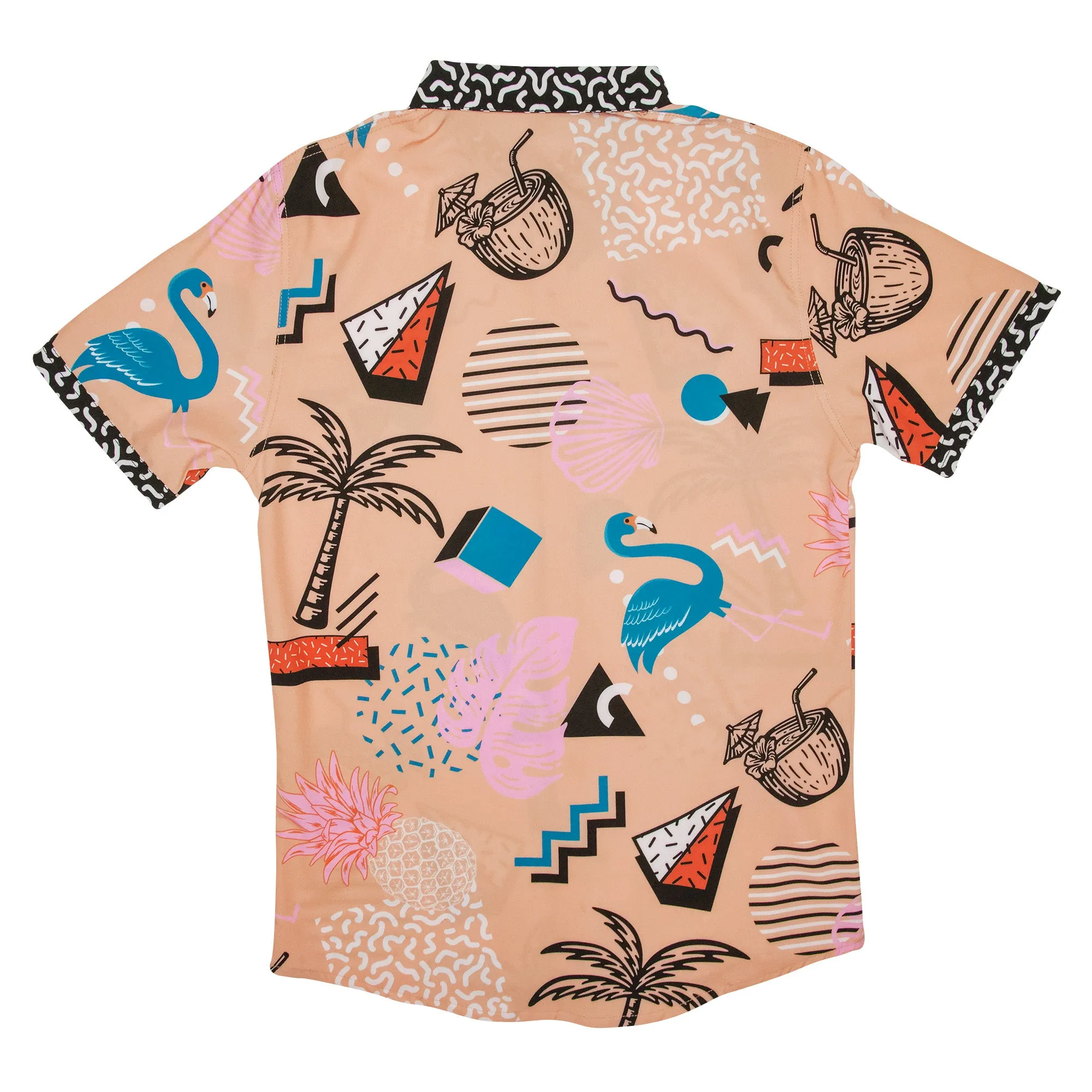 Peach Fuzz Stretch Shirt