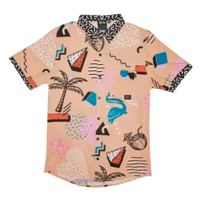 Peach Fuzz Stretch Shirt