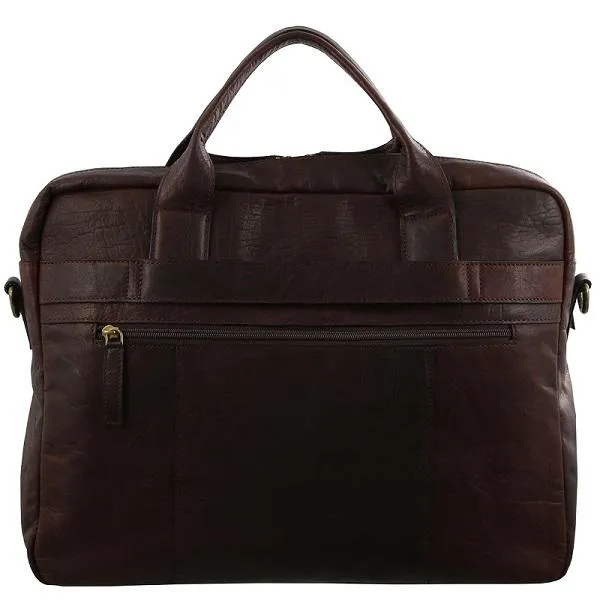 Pierre Cardin Rustic Leather Computer Bag PC2807