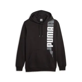 Puma Men's hoodie with large logo print 675919-01 black