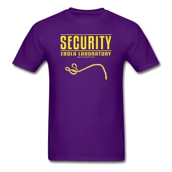 "Security Ebola Laboratory" - Men's T-Shirt