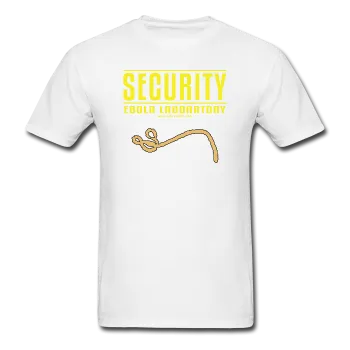 "Security Ebola Laboratory" - Men's T-Shirt