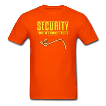 "Security Ebola Laboratory" - Men's T-Shirt